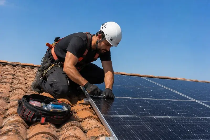 Maintenance et monitoring de panneaux solaires à Latresne